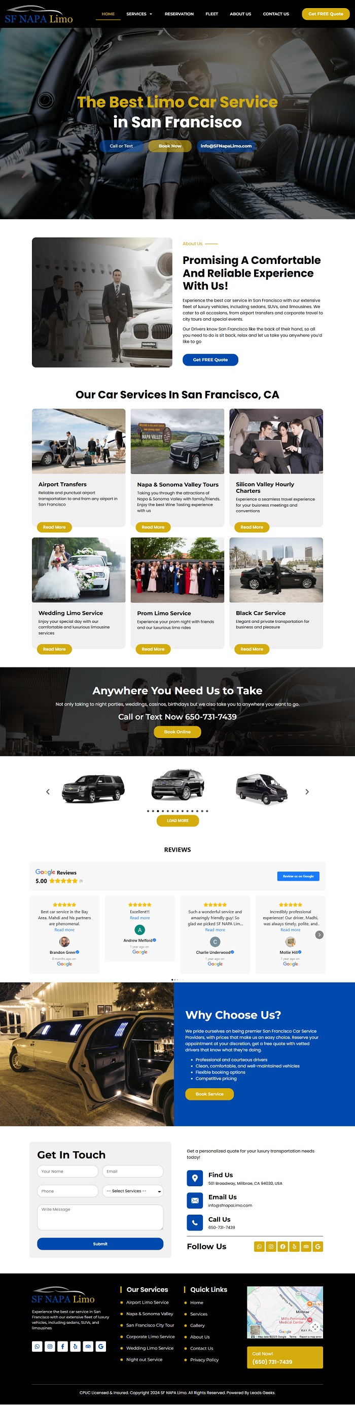 Home Services Website